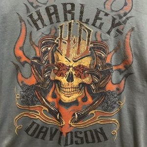 Harley Davidson Women’s V-Neck, L